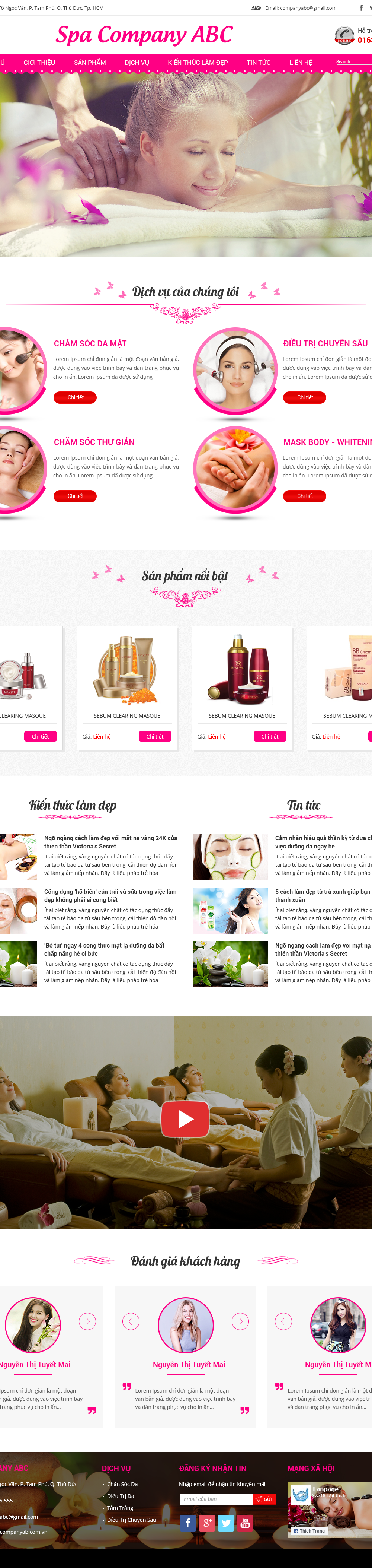 Dịch vụ spa thẩm mỹ Dịch vụ spa thẩm mỹ