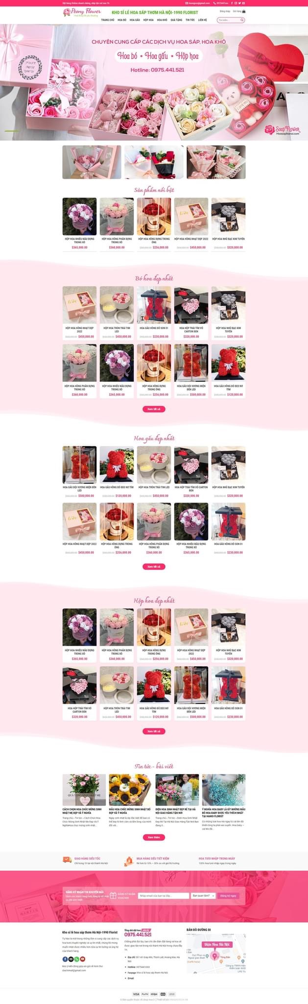 GIAO DIỆN SHOP HOA GIAO DIỆN SHOP HOA
